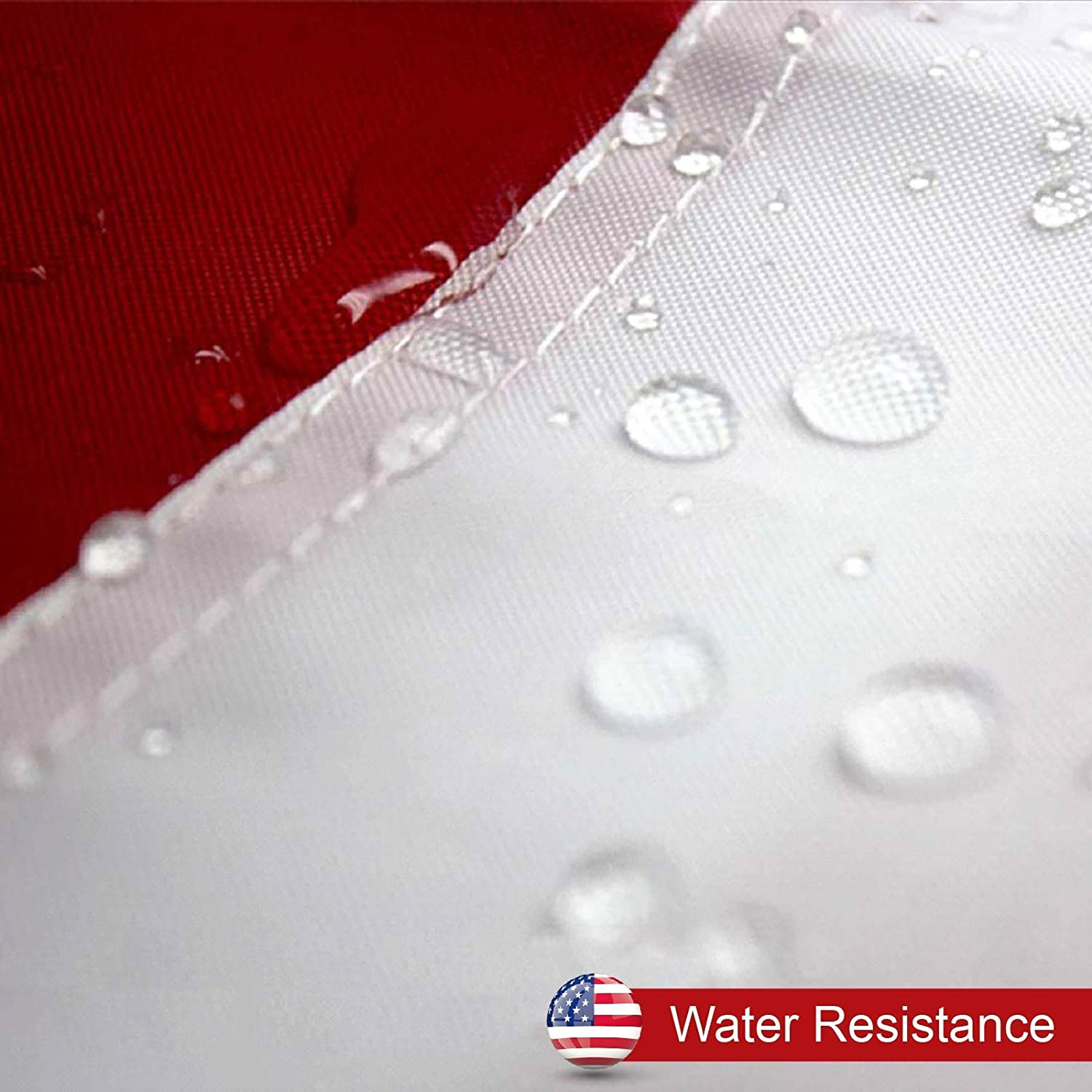 American Flag Outdoor Heavy Duty Embroidered Stars USA Flag - Image 3